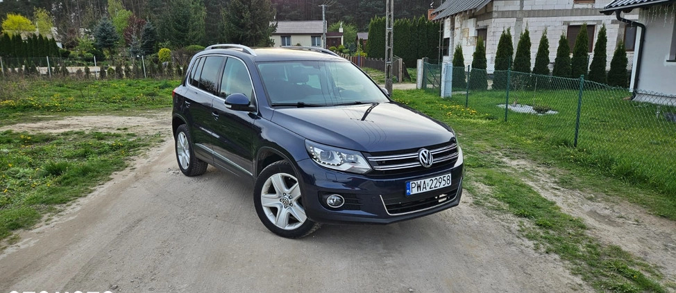 Volkswagen Tiguan cena 49900 przebieg: 199800, rok produkcji 2012 z Wągrowiec małe 154